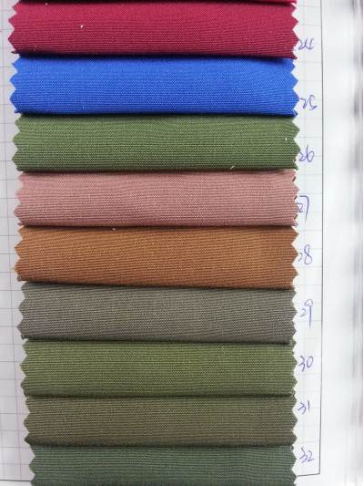 GZ-SGFA  天絲棉竹節 風衣面料 1502# 後面照